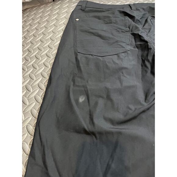 Vuori V430 Meta Pant Black Warpstreme Casual Chino Pants Mens Size 32 - Picture 7 of 11